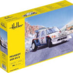 Maquette de PEUGEOT 205 EV 2 1/24 #HEL-80716