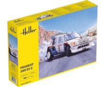 Maquette de PEUGEOT 205 EV 2 1/24 #HEL-80716