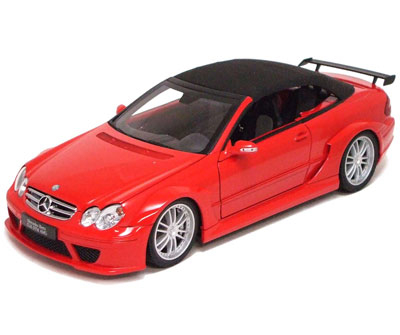 Miniature 1/18 Mercedes Benz CLK DTM AMG cabriolet rouge Kyosho