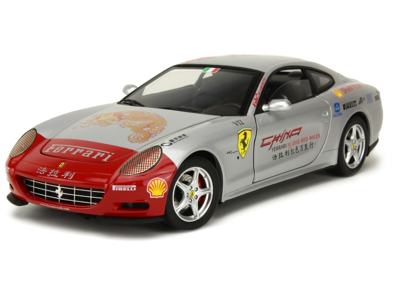 Miniature 1/18 Ferrari 612 Scarglietti Tour de Chine 2005 Elite