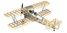Maquettes d'avions en bois