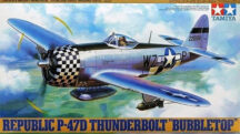 Maquette de P-47d thunderb. Bubbletop (1/48) Tamiya