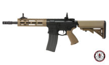 Réplique de CM16 Raider court 2.0 bi-ton noir et tan G&G #G&G-EGC-16P-R20-DNB-NCM