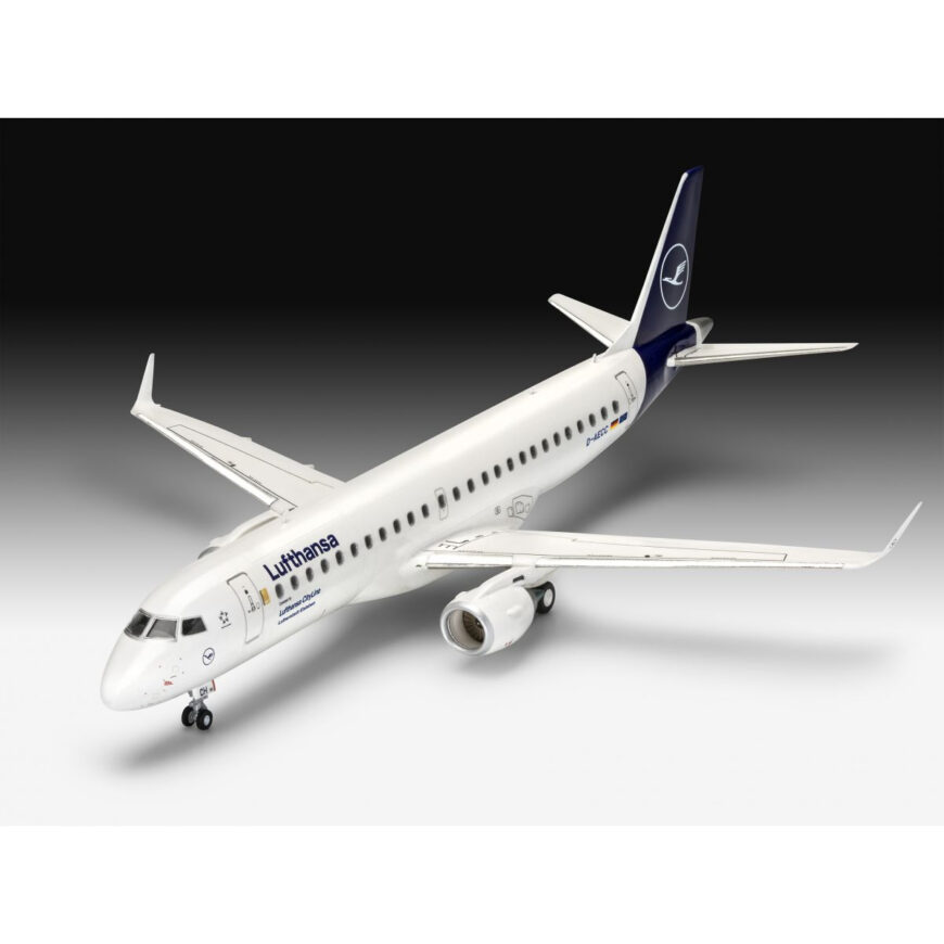 Maquette d'avion Embraer 190 Lufthansa 1/144  Easy kit #RV63883