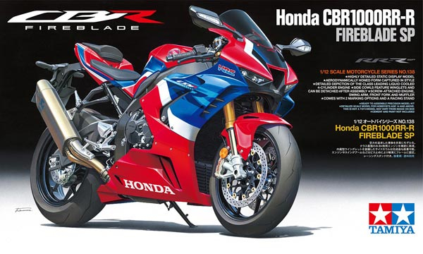 Maquette de moto Honda CBR1000RR-R Fireblade SP 1/12