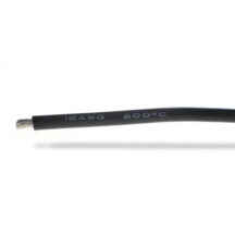 Câble silicone 16AWG (1,32mm²) noir - 1m