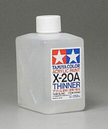 Diluant acrylique X-20A Tamiya  250ml