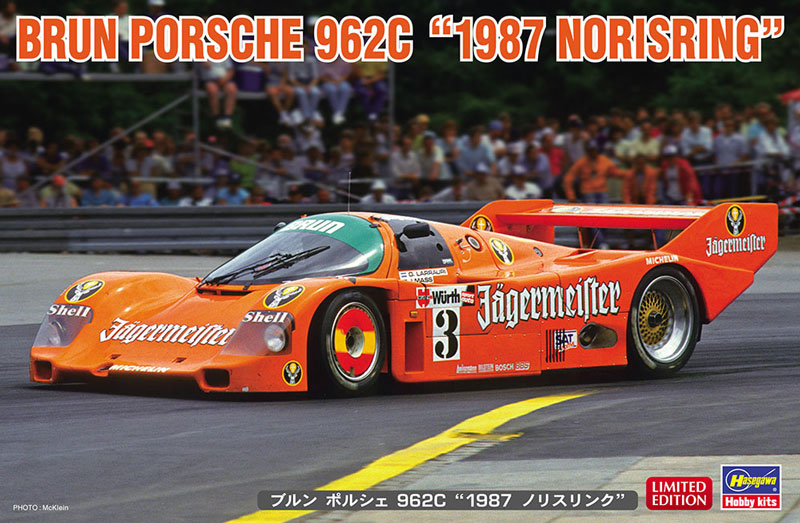 Maquette de Brun Porsche 962C 1987 Norisring 1/24