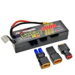 Pink Performance batterie Li-Po Low Profile 5000mAh 3S 11,1V 50c multi-connecteurs #PP3-3S5000LP-M