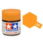 Tamiya Peinture Mini X26 Orange Transparent Brillant 81526 #TAM-81526