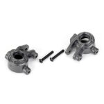 FUSEES DE DIRECTION GAUCHE/DROITE RENFORCEES GRISES (X2) (POUR 9080)