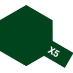 TAMIYA 81505 PEINTURE ACRYLIQUE X-5 VERT BRILLANT / GREEN 10ML