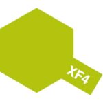 TAMIYA 81704 PEINTURE ACRYLIQUE XF-4 VERT JAUNE MAT / YELLOW GREEN 10ML