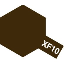 TAMIYA 81710 PEINTURE ACRYLIQUE XF-10 BRUN MAT / FLAT BROWN 10ML