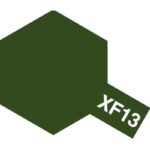 TAMIYA 81713 PEINTURE ACRYLIQUE XF-13 VERT ARMÉE AIR JAPON / J.A. GREEN 10ML