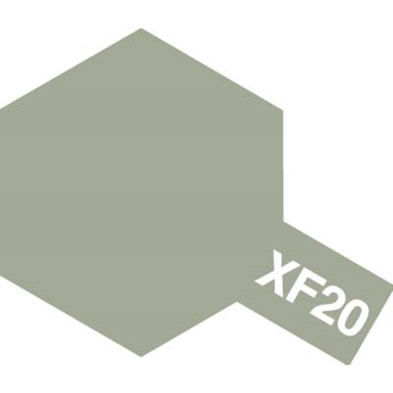 TAMIYA 81720 PEINTURE ACRYLIQUE XF-20 GRIS MOYEN MAT / MEDIUM GREY 10ML