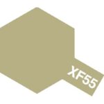 TAMIYA 81755 PEINTURE ACRYLIQUE XF-55 HAVANE MAT / DECK TAN 10ML