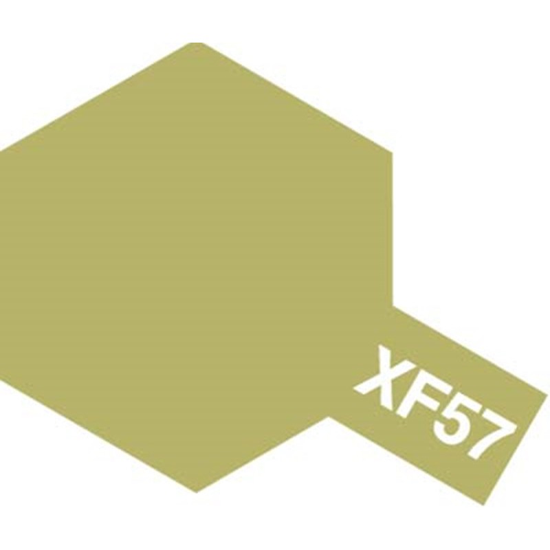 TAMIYA 81757 PEINTURE ACRYLIQUE XF-57 CHAMOIS MAT / BUFF 10ML