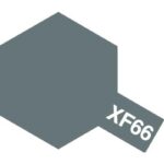 TAMIYA 81766 PEINTURE ACRYLIQUE XF-66 GRIS CLAIR MAT / LIGHT GREY 10ML