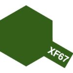 TAMIYA 81767 PEINTURE ACRYLIQUE XF-67 VERT OTAN / NATO GREEN 10ML