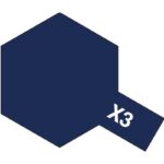 TAMIYA 81003 PEINTURE ACRYLIQUE X-3 BLEU ROYAL BRILLANT / ROYAL BLUE 10ML #81003