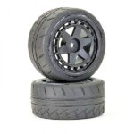 FTX paire de roues arrière complètes 32mm pour Stinger