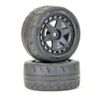 FTX paire de roues avant complètes 26mm pour Stinger