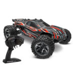 TRAXXAS RUSTLER 4X4 HD VXL BRUSHLESS 1/10 RTR - 67376-4 ROUGE #trx67376-4