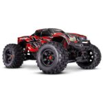 X-MAXX BELTED 8S ROUGE 1/5 4WD BRUSHLESS WIRELESS ID TSM TRAXXAS #TRX77096-4-RED