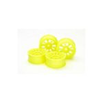 Tamiya Jantes 24mm Type BBS Jaune (x4) 54850