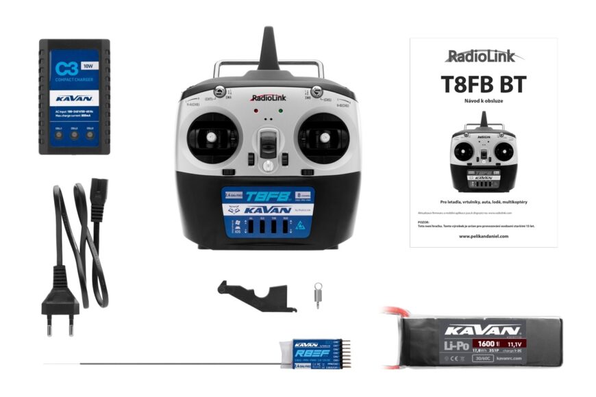 Planeur radiocommandé BETA 1400 RTF bleu KAVAN KAV02.8084RTF – Image 2