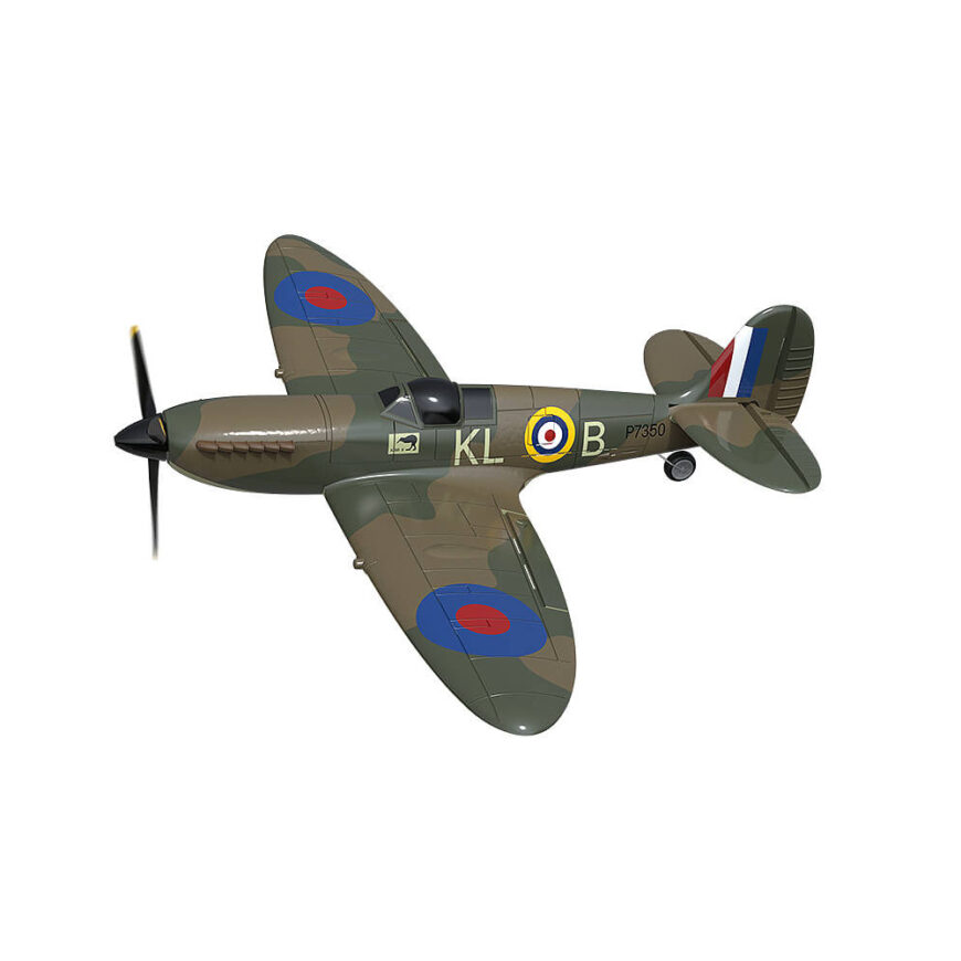 Avion de début télécommandé V761-12V2B Volantex SPITFIRE avec stabilisateur de vol – Image 2