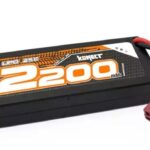 Konect Lipo 2200mah 7.4V 25C 2S1P 16.5Wh (Slim Pack Dean)