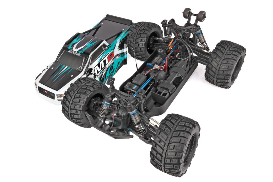 Team Associated 20521 Rival MT8 Teal Prêt à partir – Image 4