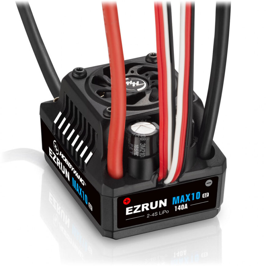 Combo moteur 1/10 Hobbywing Ezrun MAX10 G2 140A 3665SD 2400kV 5mm 38020343 – Image 3