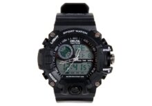 MONTRE TACTIQUE ANALOGIQUE ET DIGITALE NOIRE DELTA TACTICS