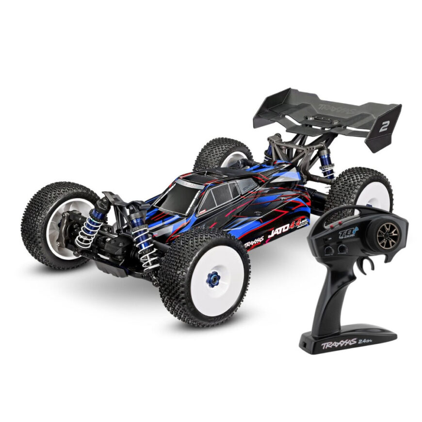 Traxxas Buggy 1/8 Jato 4x4 VXL RTR 90386-4 bleu #TRX90386