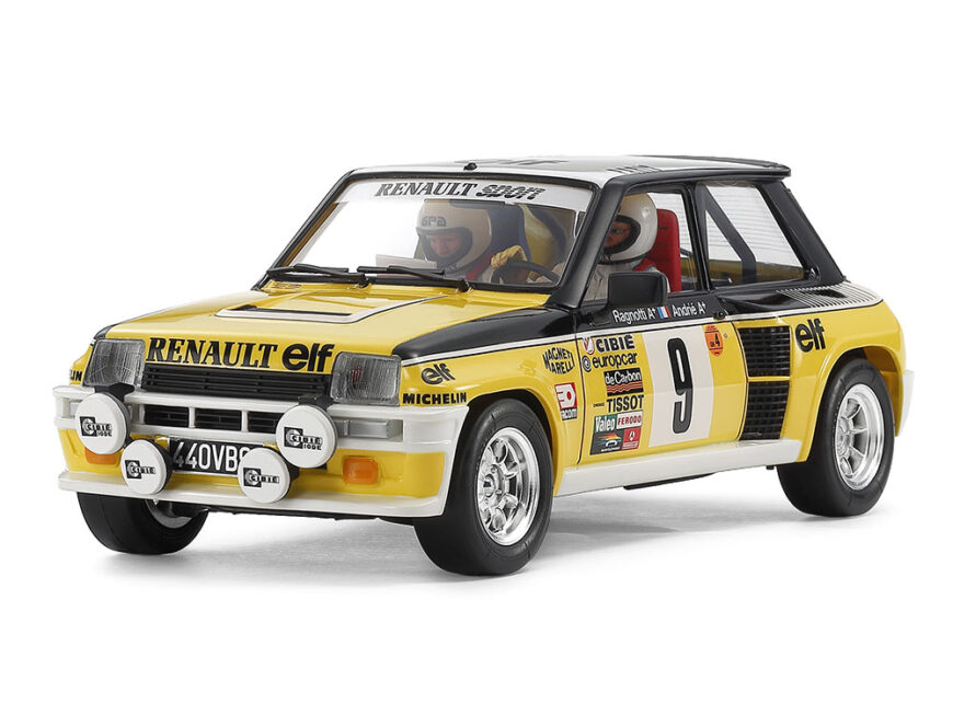 RENAULT 5 TURBO RALLYE À L'ÉCHELLE 1/24