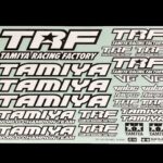 Planche de Stickers TAMIYA TRF - TAMIYA 42164 - 1/10