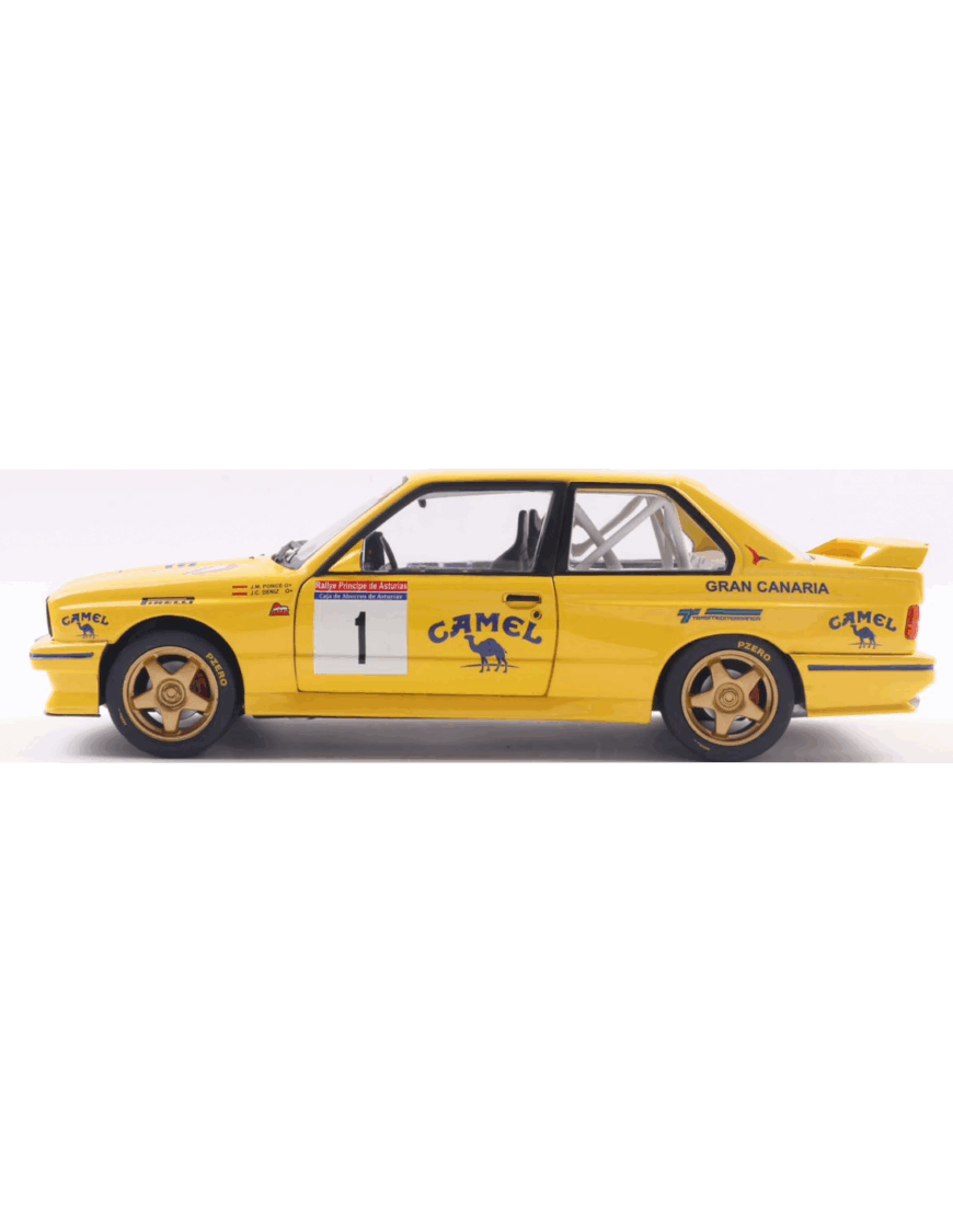 BMW E30 M3 Gr A No 1 Ponce Rally Asturias 1992 1/18 - S1801528 SOLIDO – Image 3