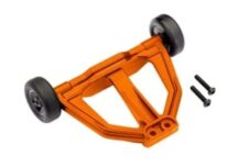 Traxxas 10776-ORNG Wheelie bar monté orange, pour Traxxas Mini-Maxx