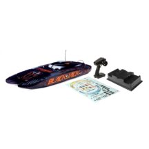 Blackjack 42" 8S Brushless Catamaran RTR, Black/Orange