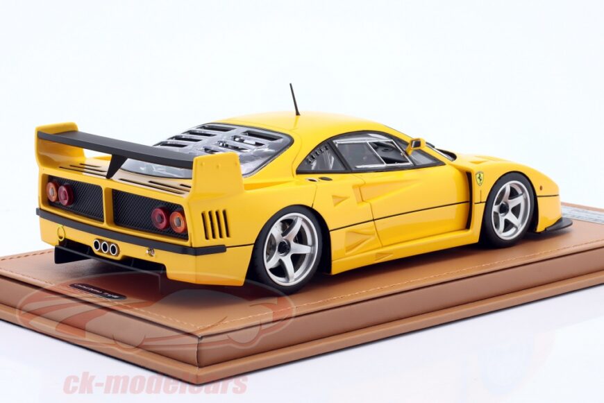 Ferrari F40 LM Presse version 1996 Giallo Modena 1:18 Tecnomodel – Image 2