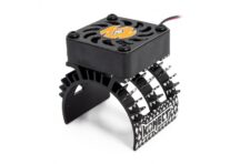 SUPPORT VENTILATEUR MOTEUR EN ALU (DIAM 36 MM) + VENTILATEUR - Konect 	KN-FANH363030