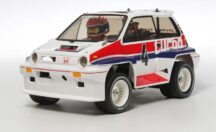Tamiya 58611 Kit Honda City Turbo WR-02C avec régulateur, LWA, 1:10 Réédition limitée