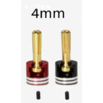 Connecteurs fiches plug CNC DELUXE batterie Lipo - Ø 4mm T422648