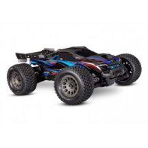 Traxxas 108076-1-BLUE MINI-XRT 3S 4x4 1:16 Monster-Truck RTR Brushless, HD, BLEU avec 2S Lipo/chargeur