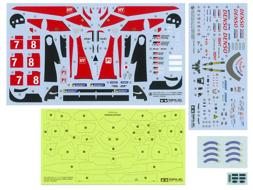 1/24 TOYOTA GAZOO Racing TS050 HYBRIDE tamiya – Image 3