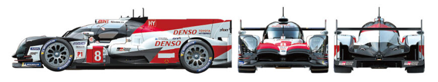 1/24 TOYOTA GAZOO Racing TS050 HYBRIDE tamiya – Image 2