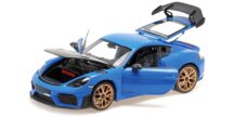 PORSCHE CAYMAN GT4 RS BLEU AVEC ENSEMBLE WEISSACH 2024
